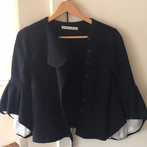 Balenciaga Sweaters - BALENCIAGA PARIS BELL SLEEVE JACKET